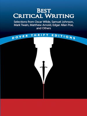 cover image of Best Critical Writing